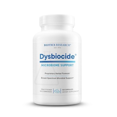 Biotics Research Dysbiocide Synergistic 120 Count (Pack of 1), White