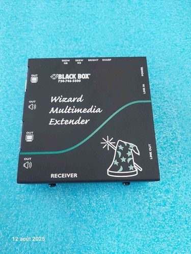 Black Box AVU5111A-R2 Wizard Multimedia Extender Receiver Occasion sans ...