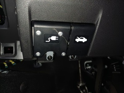 Dacia Spring Reparatur Set Ladeklappen Entriegelung Hebel