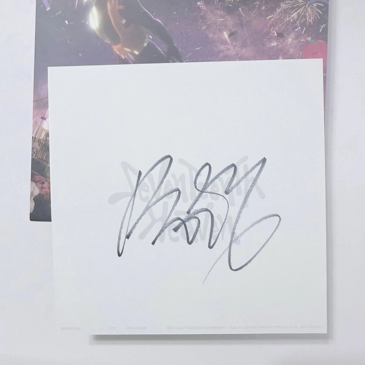 Seventeen seventeenth heaven album with Seungkwan signed postcard & photocards image 5