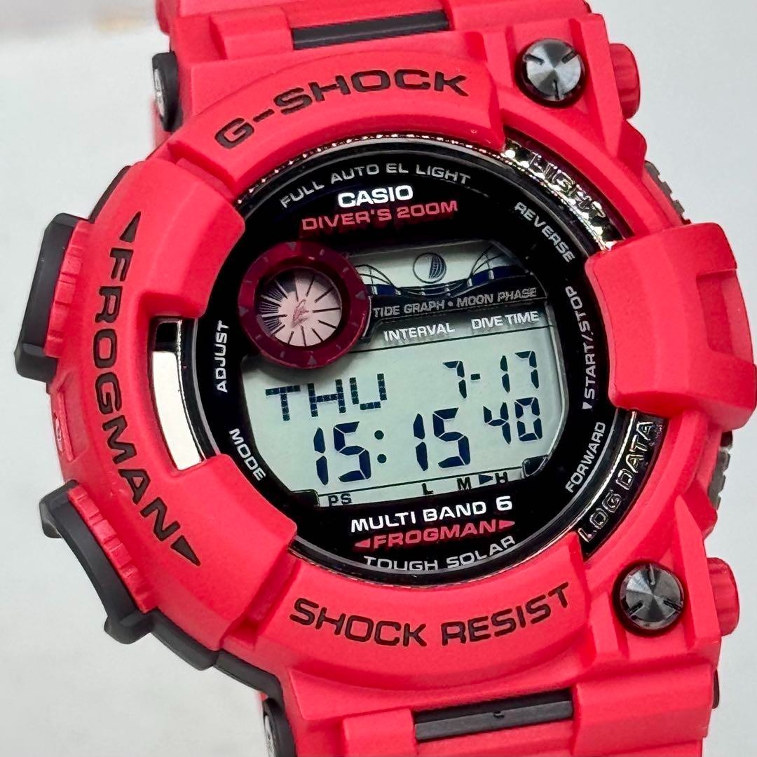 CASIO G-SHOCK FROGMAN GWF-1000タフソーラー Casio G-Shock Frogman 200M ISO Diver Men In Navy Blue GWF-1000NV