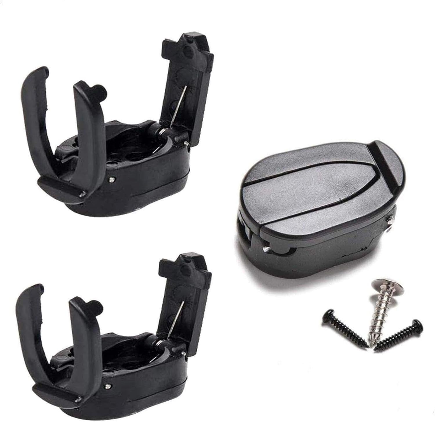 3 PCS Golf Ball Picker Upper Golf Ball Retriever Foldable Golf Ball Claw Grabber