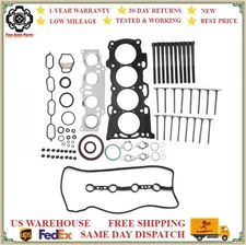 Head Gasket Bolts & Valves Kit For 2AZFE 2.4L Toyota Solara Scion Lexus 2002-13