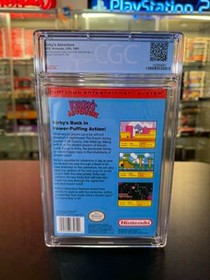 NES Kirby's Adventure CIB NOT SEALED graded CGC 9.4 With 9.8 Box