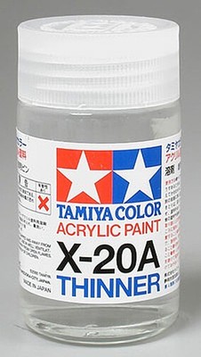 Tamiya Acrylic X-20A Acrylic Paint Thinner 1.5 oz 81030