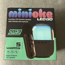 SWAY Minioke LED Go Mini-Karaoke 5 Watt Portable Multi Ambient LED Music