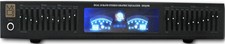 MR DJ DEQ500 - 19" Rack Mount Pro Dual 10 Band Stereo Graphic Equalizer EQ NEW