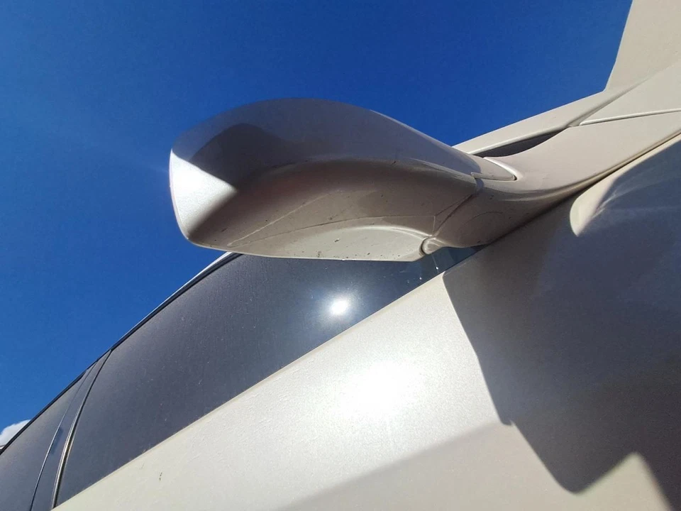 Conjunto de espejo retrovisor lateral para pasajeros Cadillac CTS 2006 usado 116 k millas WHT Foto 2 de 3