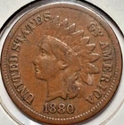 1880 Indian Head Cent