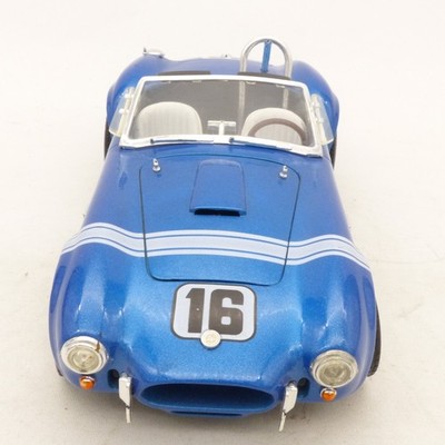 Majorette 1:18 4411 Shelby Cobra 427 S/C #16 blau/metallic in Tüte o. EX8427