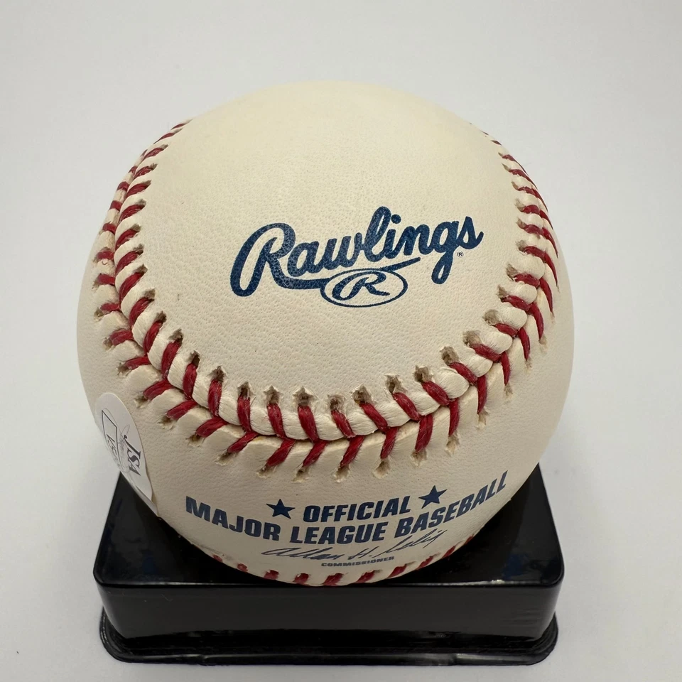 AL KALINE SIGNED/AUTO'D OFFICIAL RAWLINGS MLB MAJOR LEAGUE BASEBALL HOF 80- JSA - Image 4 of 4