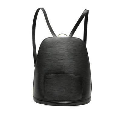 Louis Vuitton Epi Cobran Backpack M52292 Black Leather r0_0603
