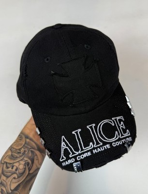 Cap ALICE Hollywood HARDCORE HAUTE COUTURE HAT BLACK vintage
