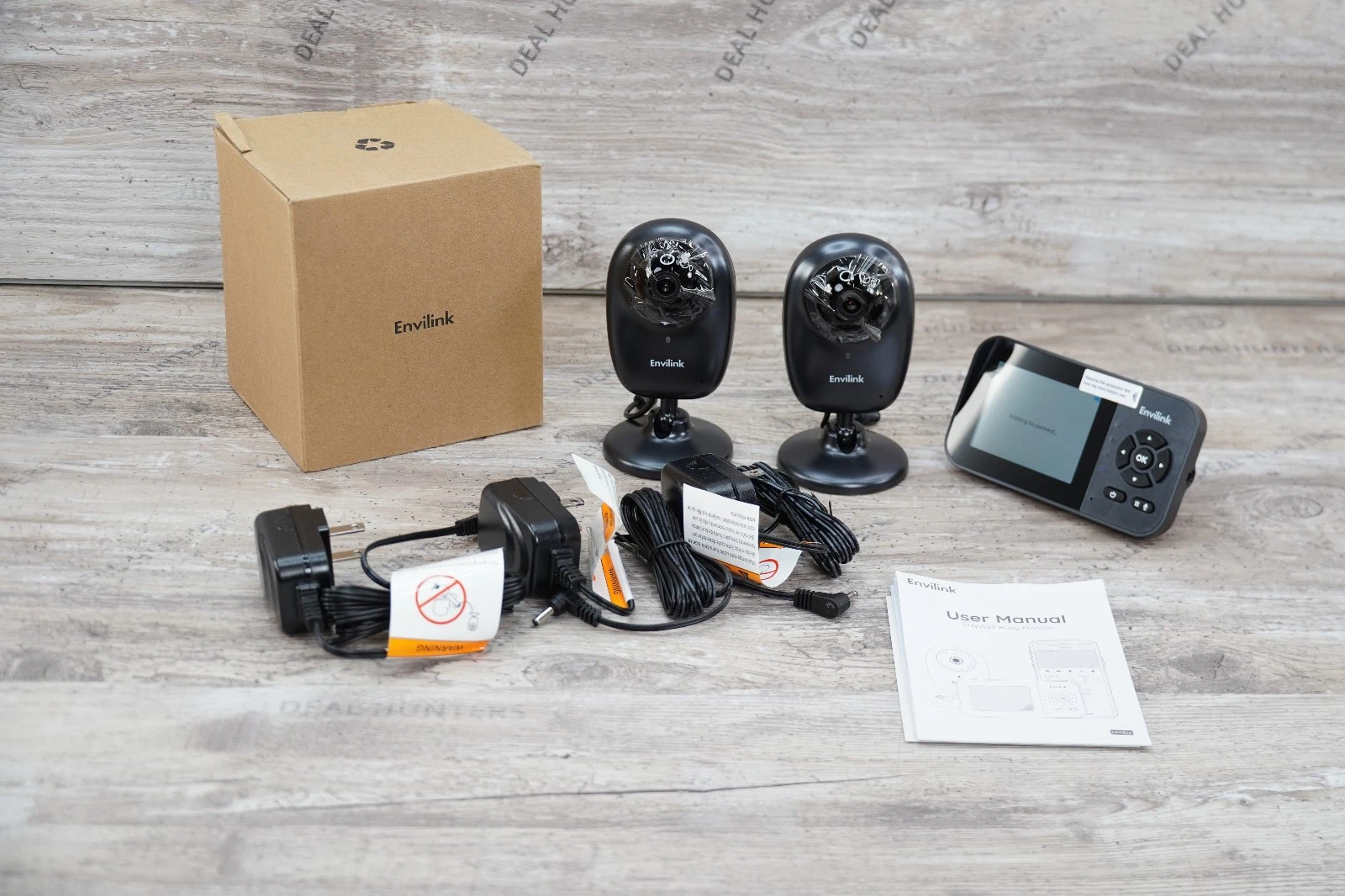 Envilink Smart Baby Monitor, 2.8in LCD, Night Vision, VOX, 2-Way Talk, 5 Lull