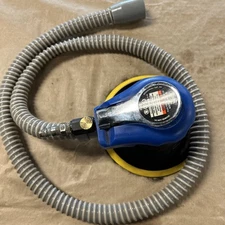 Central Pneumatic 6" Self-Vacuuming Air Palm Sander W/Hose