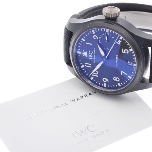 IWC Big Pilot's Watch Top Gun IW502001 46mm Black Dial Automat...