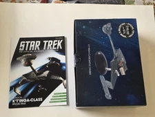 Eaglemoss Star Trek Klingon K't'inga Class XL Battle Cruiser With Magazine