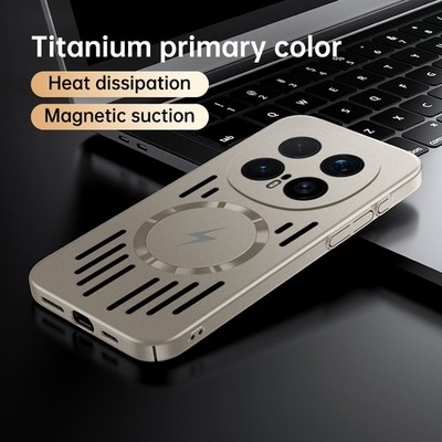 For Honor Magic8 Pro, Hollow Out Heat Dissipating Wireless Charge Cover Case