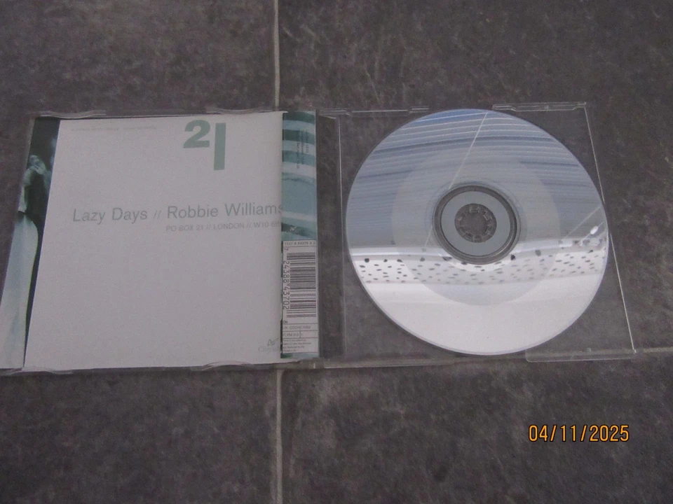 Robbie Williams single CD Lazy Days. - Image 2 of 3