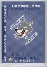 2006-07 ITG Heroes and Prospects Sudbury Wolves 0a4