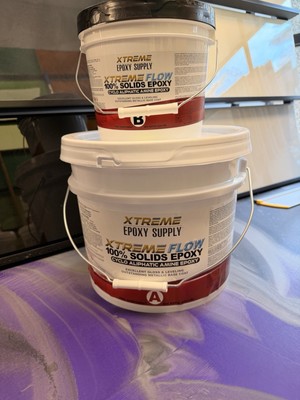 Professional Epoxy Resin Kit, Ideal for Garages, Basements & Workshops