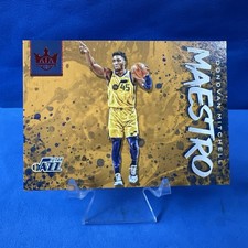 2019-20 Panini Court Kings - Maestros Donovan Mitchell #25 Ruby /149