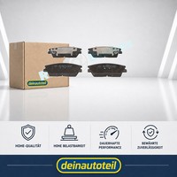 Bremsbelagsatz Scheibenbremse Vorne RAP Brakes R P1634 FüR KIA