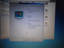 Vintage Dell Latitude CPx PIII Laptop Windows 2000 W2K Battery Power Supply CD