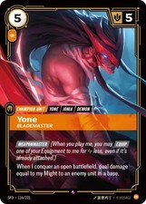 Yone - Blademaster [Overnumbered] #233 Prices | Riftbound Spiritforged