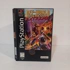 Off-World Interceptor Extreme (PS1) Long Box CIB TESTED With Registration Card