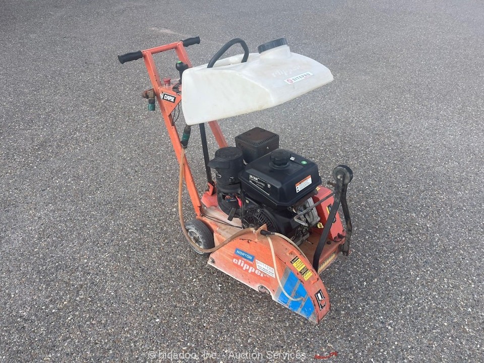 2022 Norton C14PEK Clipper Walk Behind Concrete Floor Saw Gas Water ...