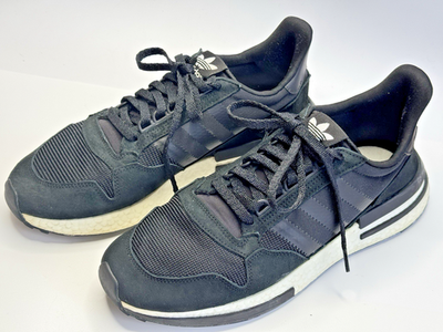 Adidas Boost ZX 500 RM Shoes black B42227 Men's Size 12.5 Training