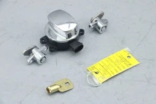2013 Harley Dyna Ignition Switch Knob & Saddlebag Lock Set + KEY  #4007