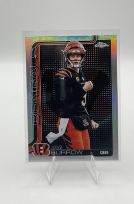 2025 Topps Chrome Football - Joe Burrow #61 Light Board SSP Bengals