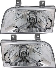 For 1998-2002 Kia Sportage Headlight Halogen Set Driver And Passenger Side