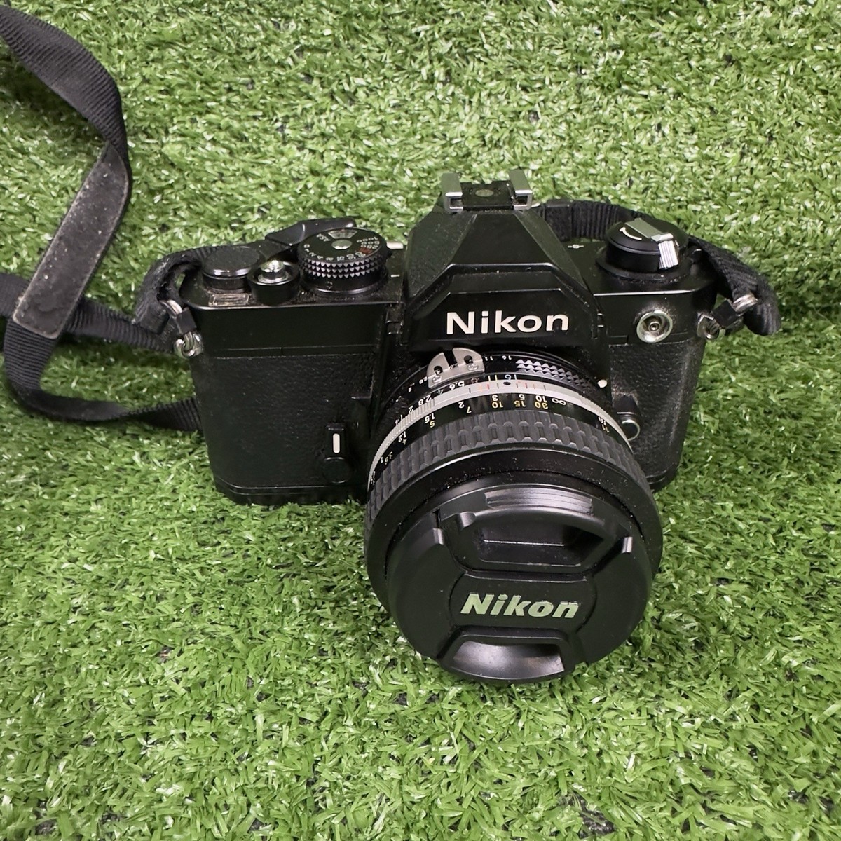 Nikon FM ブラック NIKKOR 50mm 1:14 Mint Nikon FM Black Film Camera Ai Nikkor 50mm F/1.4 Lens From