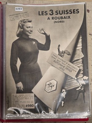 0293: 1 Swiss newspaper 3 (roubaix) autumn winter 1950 (64 pages). rarity