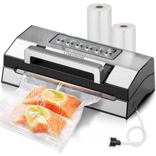 2025 Upgraded Precision Fast-Vacuum Sealer, Commercial Full Automatic Food Va...