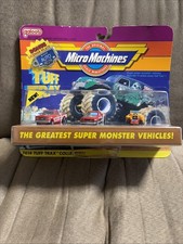 Galoob Micro Machines 1990 Car Trucks Tuff Trax 7414 Collection 6 New Sealed