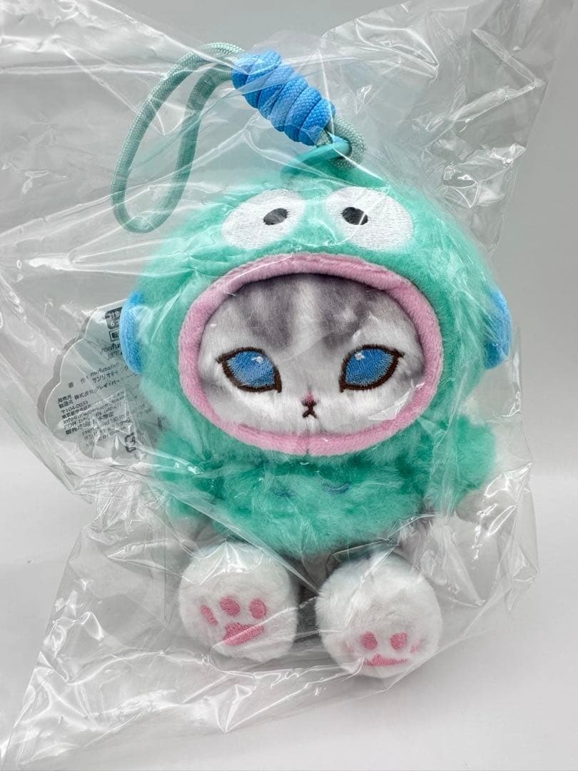 Mofusand × Sanrio Characters Hangyodon Potefuwa Mascot 2026 Limited Japan New