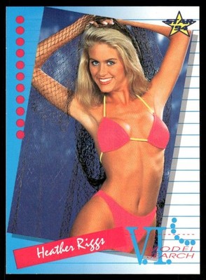 Heather Riggs 1994 Swimsuit Model Pinup Card #77 (NM)