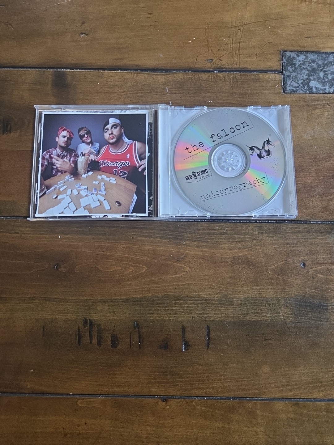 The Falcon Unicornography CD 2006 Red Scare Alkaline Trio Lawrence Arms Punk OOP image 3