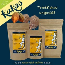 TrinkKakao ungesüßt | edelbitter Getränkep...