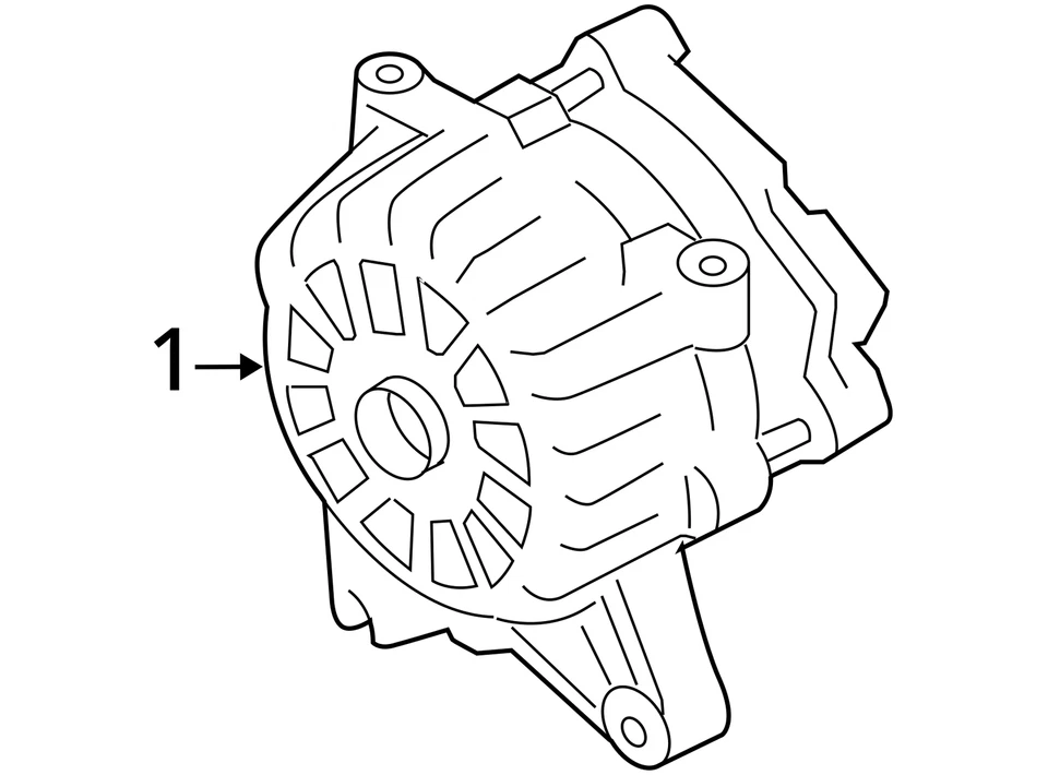 Alternador 150 Amp compatível com 07-08 EXPEDITION 6781779 - Imagem 4 de 4