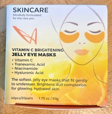 LaSplash Cosmetics Vitamin C Brightening  Jelly Eye Masks 40 Pcs/ 20 Pairs