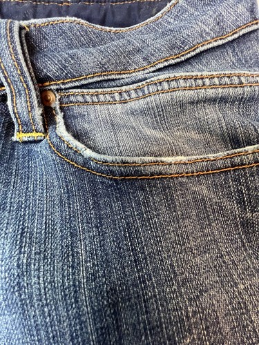 Buffalo Game-x David Button Relax Straight Blue Jeans 36 X 30 - Picture 8 of 21