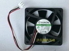 1pcs SUNON KDE1206PHV3 DC12V 0.6W 6CM 6015 Silent Cooling Fan 3pin