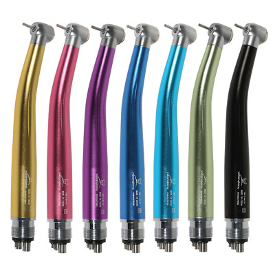 Dental High Speed Handpiece Turbine 2/4Holes 7-Colors Rotor