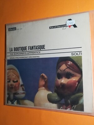 Rossini, Respighi, Dukas ''La boutique Fantasque'' Georg Solti LP/L 543