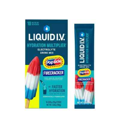 Liquid I.V.Hydration Verstärker Popsicle Knallfrosch - 16.6ml/10ct